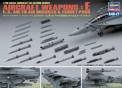 Aircraft Weapons E 1:48 Hasegawa X48-17