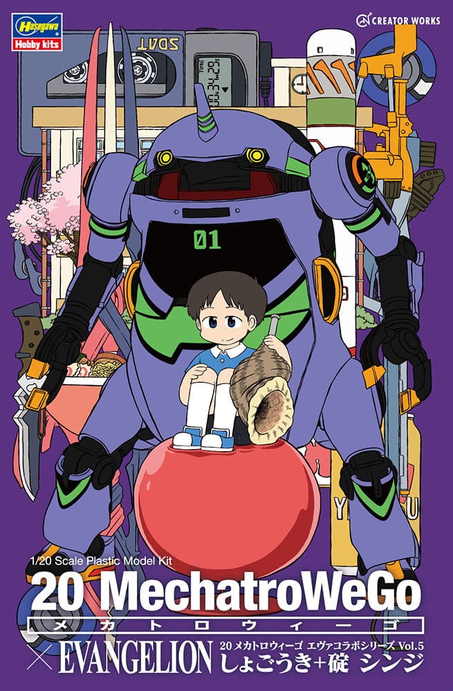 Zdjęcie główne produktu MechatroWeGo 20 x Evangelion 1:20 Hasegawa SP518