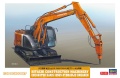 Zdjęcie główne produktu Hitachi Excavator ZAXIS 135US Hydraulic Breaker 1:35 Hasegawa 66109