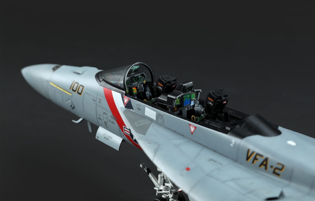 Zdjęcie dodatkowe produktu Boeing F/A-18 F Super Hornet - Bounty Hunters 1:48 Meng LS016
