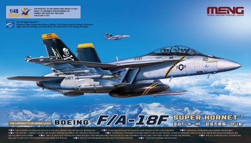 Boeing F/A-18F Super Hornet 1:48 Meng LS013