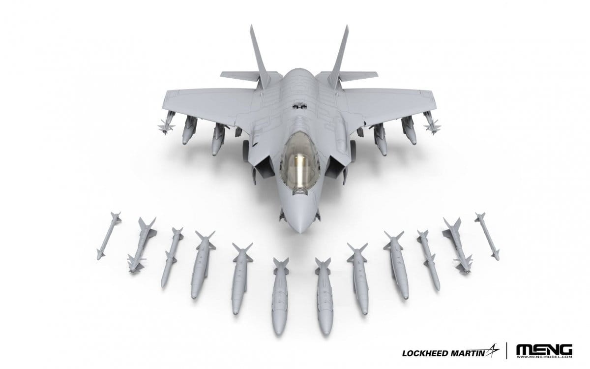 Zdjęcie dodatkowe produktu Lockheed Martin F-35 I ADIR (Israeli Air Force) 1:48 Meng LS018