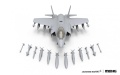 Zdjęcie dodatkowe produktu Lockheed Martin F-35 I ADIR (Israeli Air Force) 1:48 Meng LS018