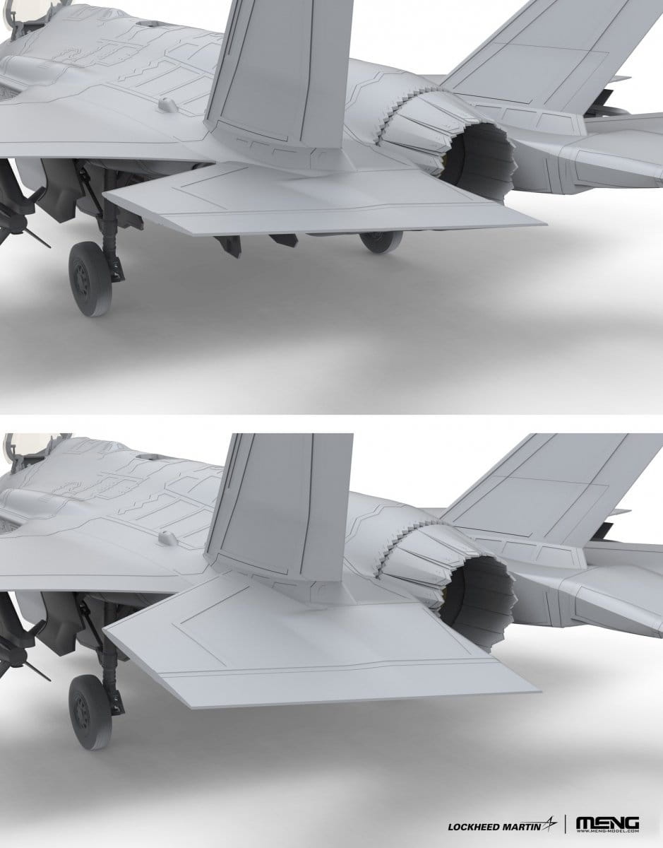 Zdjęcie dodatkowe produktu Lockheed Martin F-35 I ADIR (Israeli Air Force) 1:48 Meng LS018