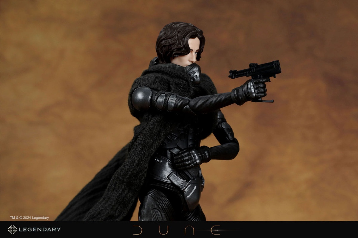 Zdjęcie dodatkowe produktu Dune Paul Atreides (Deluxe Edition) (Includes Desert Display Base And Poseable Cloth Cape) 1:12 Meng AFS002S