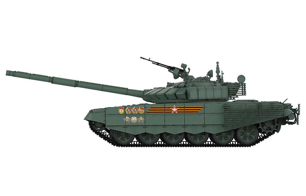 Zdjęcie dodatkowe produktu T-72B3M w/KMT-8 Mine Clearing System 1:35 Meng TS053