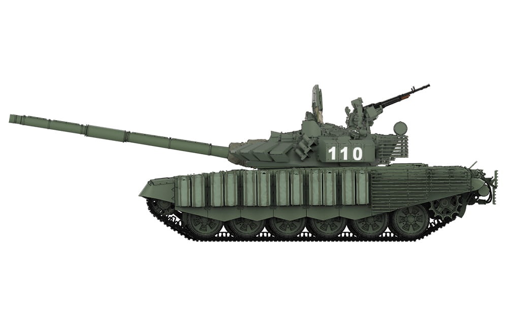 Zdjęcie dodatkowe produktu T-72B3M w/KMT-8 Mine Clearing System 1:35 Meng TS053