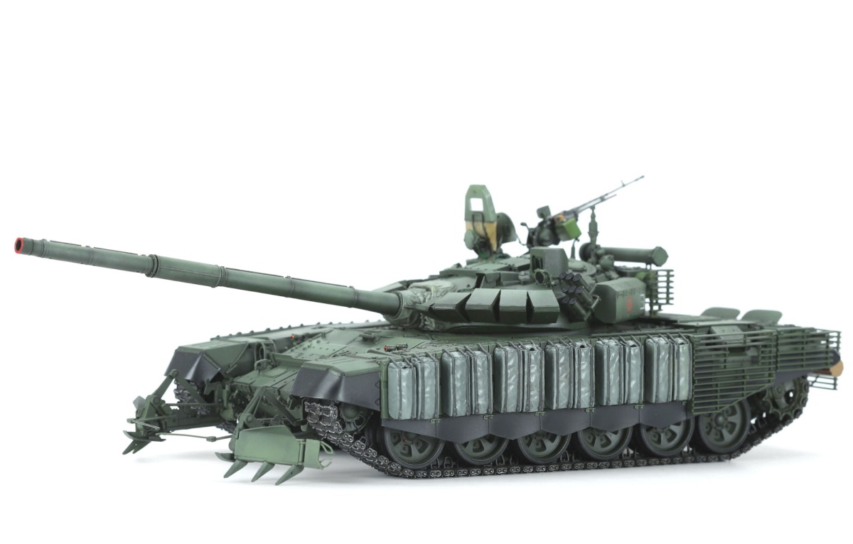 Zdjęcie dodatkowe produktu T-72B3M w/KMT-8 Mine Clearing System 1:35 Meng TS053