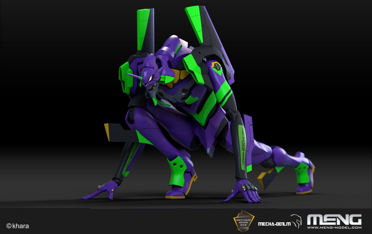 Zdjęcie dodatkowe produktu Evangelion Test Type-01 Ver. 1.5 (Multi Color Edition) Meng MCH001LM
