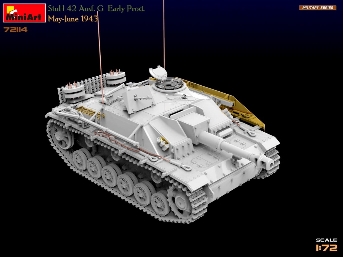 Zdjęcie dodatkowe produktu StuH 42 Ausf. G Early Prod 1:72 MiniArt 72114