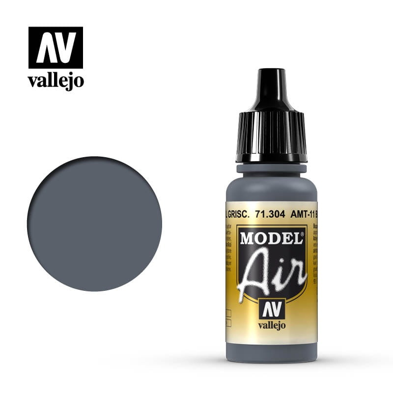 Zdjęcie główne produktu Vallejo 71304 AMT-11 Blue Grey Model Air Farba