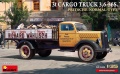 Zdjęcie główne produktu 3t Cargo Truck 3,6-36s. Pritsche-normal-type 1:35 MiniArt 38079