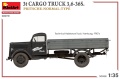 Zdjęcie dodatkowe produktu 3t Cargo Truck 3,6-36s. Pritsche-normal-type 1:35 MiniArt 38079