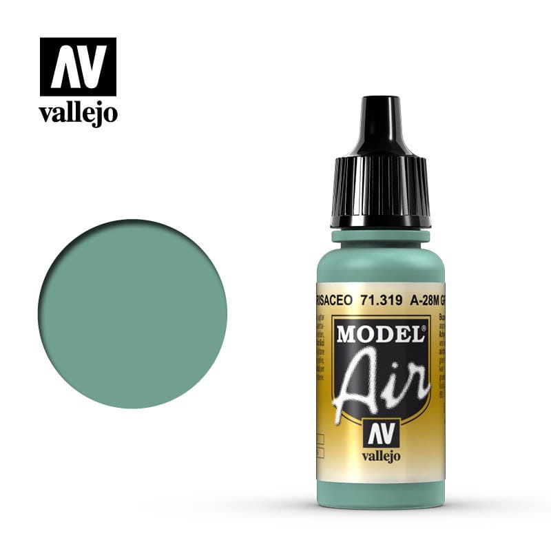 Zdjęcie główne produktu Vallejo 71319 A-28M Greyish Blue Model Air Farba