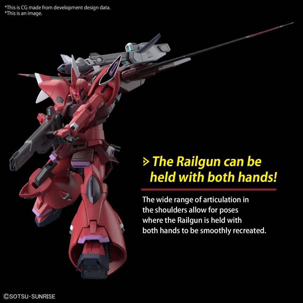 Zdjęcie dodatkowe produktu Gunpla ZGMF-2025/F GELGOOG Menace (Lunamaria Hawke Custom) HGCE 1:144