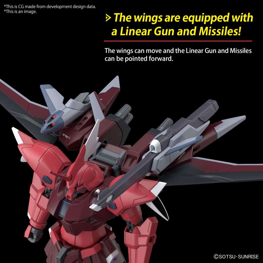 Zdjęcie dodatkowe produktu Gunpla ZGMF-2025/F GELGOOG Menace (Lunamaria Hawke Custom) HGCE 1:144