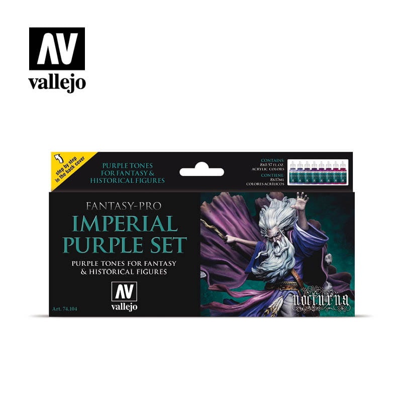 Zdjęcie główne produktu Vallejo 74104 Pro Nocturna - Imperial Purple