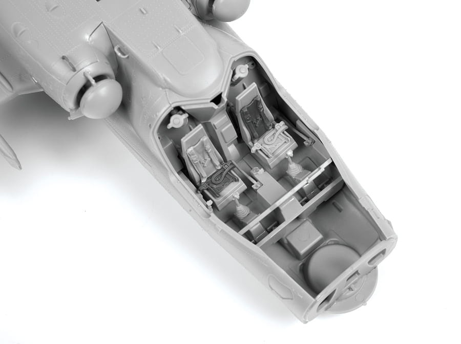Zdjęcie dodatkowe produktu Śmigłowiec rozpoznawczy i bojowy ka-52 alligator 1:48 Zvezda 4830