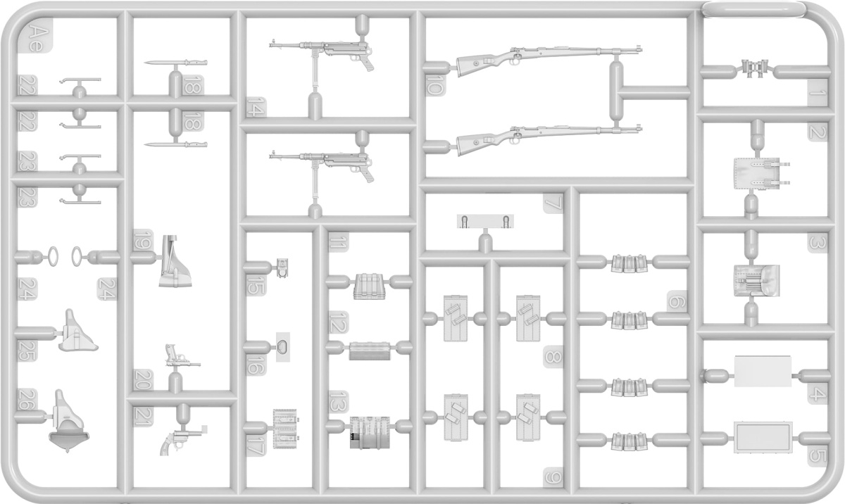 Zdjęcie dodatkowe produktu German Elite Gun Crew 1:35 MiniArt 35467