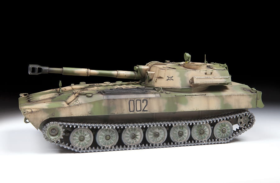 Zdjęcie dodatkowe produktu 2S1 Gvozdika rosyjska jednostka artylerii samobieżnej 122 mm 1:35 Zvezda 3660