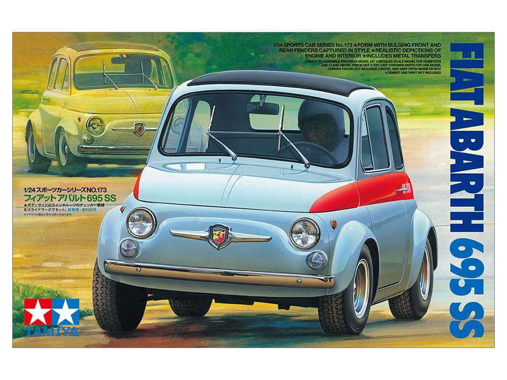 Zdjęcie główne produktu Fiat Abarth 695 SS 1:24 Tamiya 24173