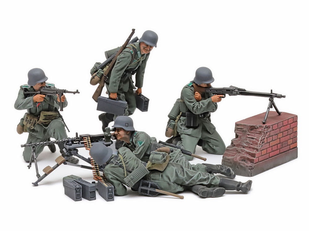 Zdjęcie dodatkowe produktu German Machine Gun Team 1:35 Tamiya 35386