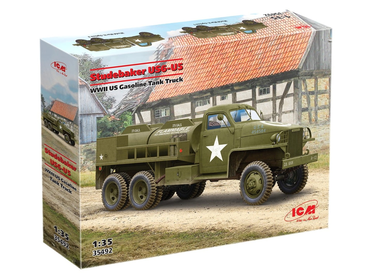 Zdjęcie dodatkowe produktu Studebaker US6-U5 1:35 ICM 35492