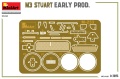 Zdjęcie dodatkowe produktu M3 Stuart Early Prod. 1:35 MiniArt 35412