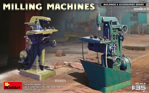 Milling Machines 1:35 MiniArt 35663