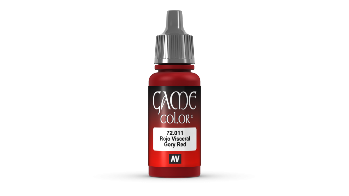Zdjęcie dodatkowe produktu Vallejo 72011 Gory Red Game Color Farba