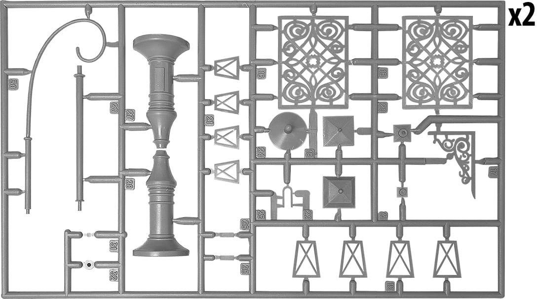 Zdjęcie dodatkowe produktu Accessories For Buildings 1:35 MiniArt 35585