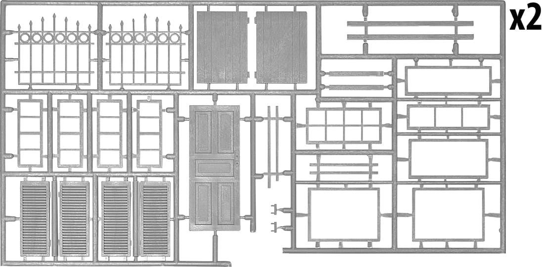 Zdjęcie dodatkowe produktu Accessories For Buildings 1:35 MiniArt 35585
