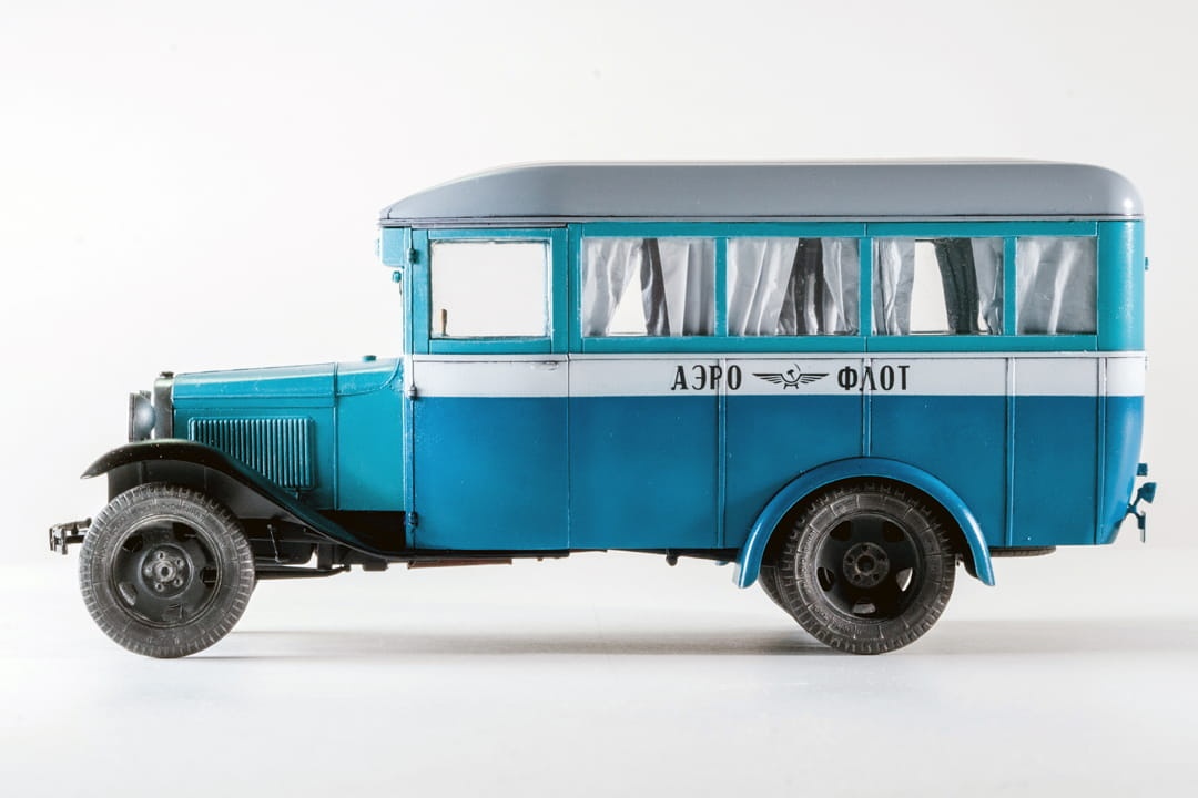 Zdjęcie dodatkowe produktu Passenger Bus Gaz-03-30 1:35 MiniArt 38005