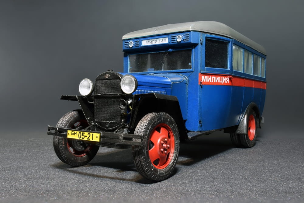 Zdjęcie dodatkowe produktu Passenger Bus Gaz-03-30 1:35 MiniArt 38005
