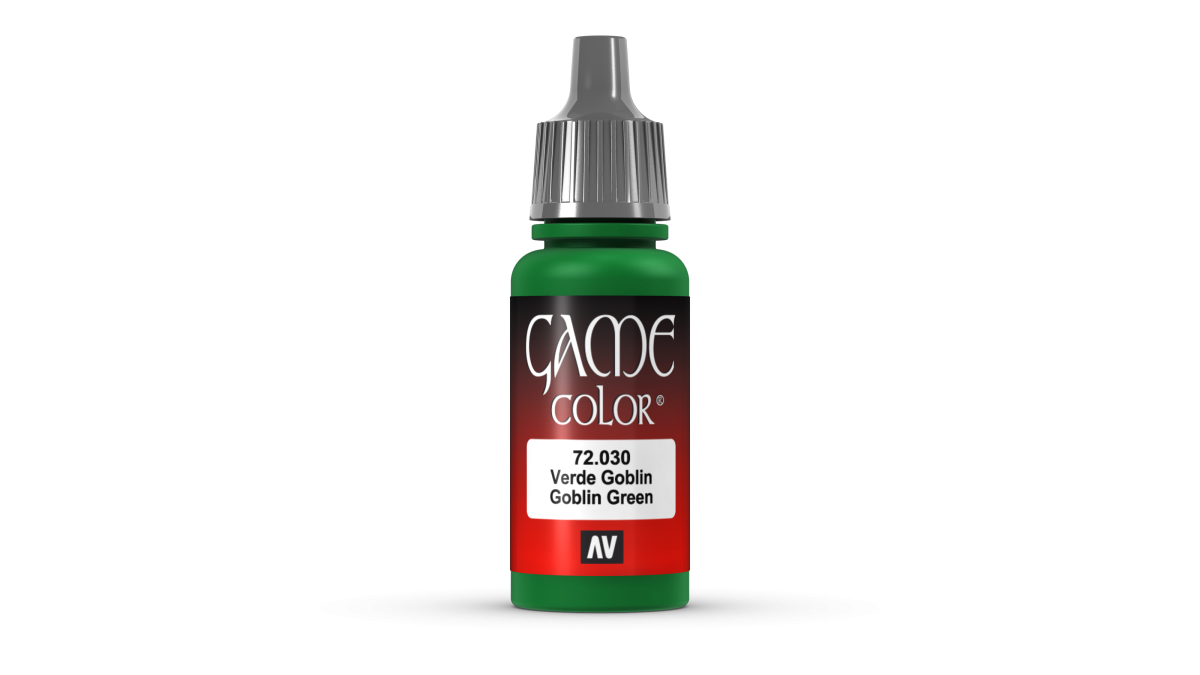 Zdjęcie dodatkowe produktu Vallejo 72030 Goblin Green Game Color Farba