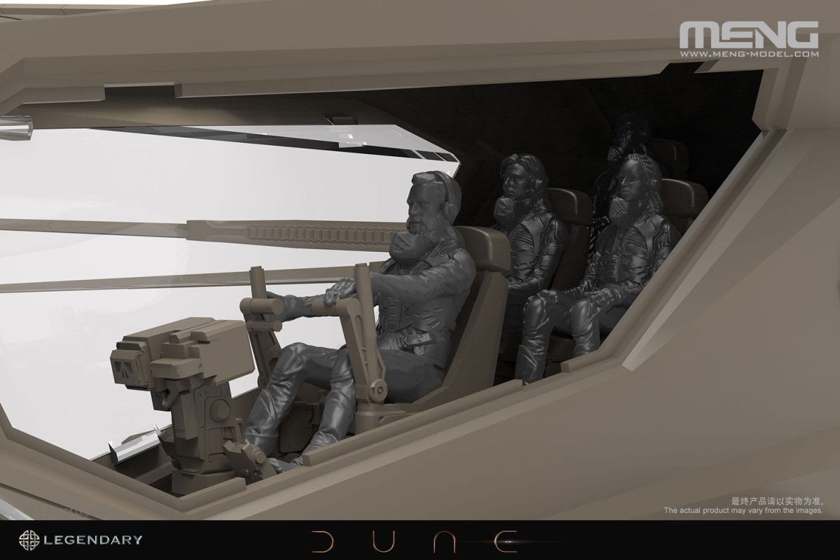 Zdjęcie dodatkowe produktu Dune Atreides Ornithopter 1:72 Meng DS007