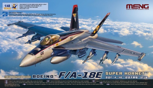 Boeing F/A-18E Super Hornet 1:48 Meng LS012