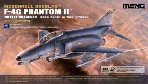McDonnell Douglas F-4 G Phantom II Wild Weasel 1:48 Meng LS015