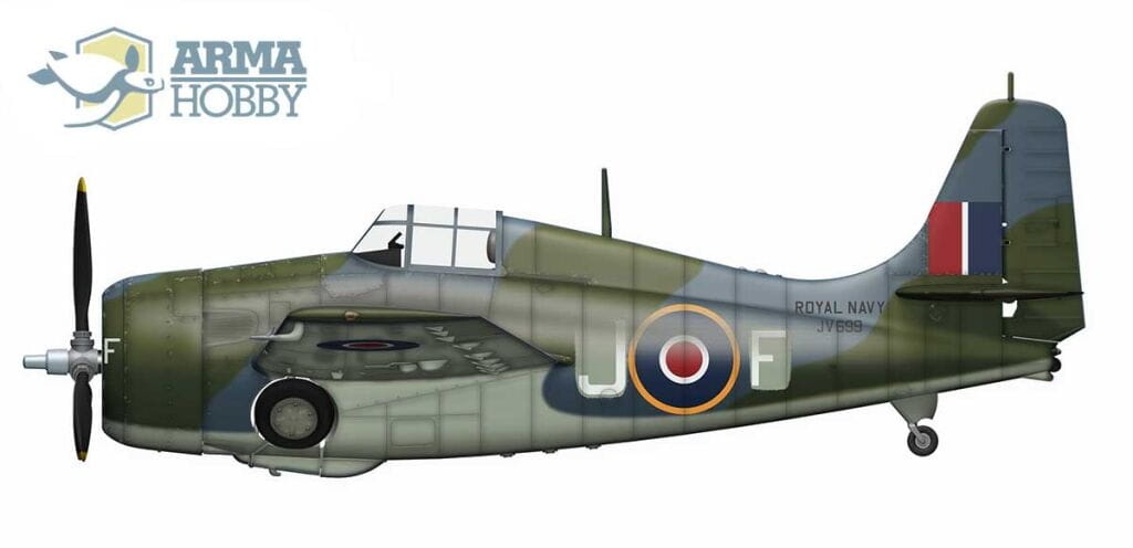 Zdjęcie dodatkowe produktu Wildcat Mk VI 1:72 Arma Hobby 70032