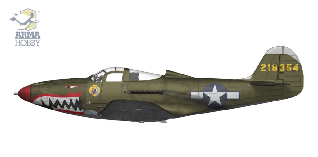Zdjęcie dodatkowe produktu P-39N Airacobra 1:48 Arma Hobby 40011