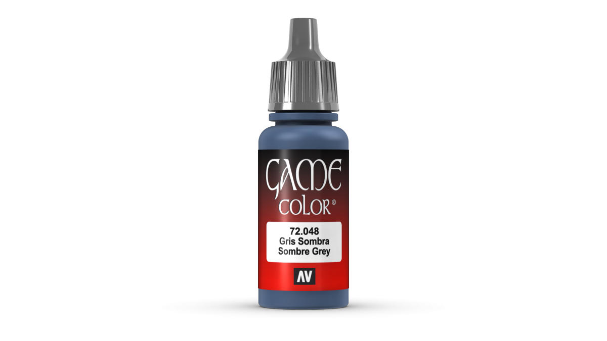 Zdjęcie dodatkowe produktu Vallejo 72048 Sombre Grey Game Color Farba