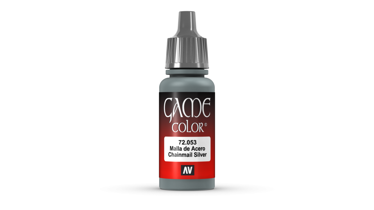 Zdjęcie dodatkowe produktu Vallejo 72053 Chainmail Silver Game Color Farba