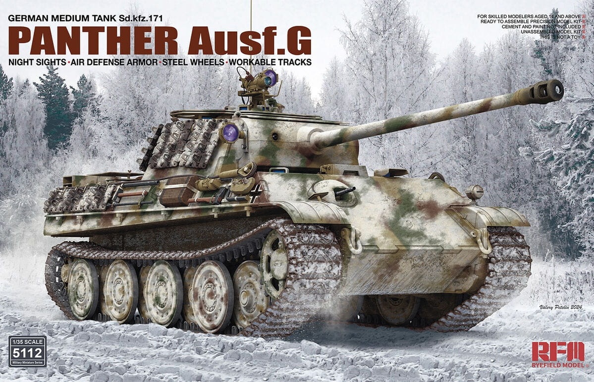 Zdjęcie główne produktu Sd.Kfz.171 Panther G 1:35 Rye Field Model 5112