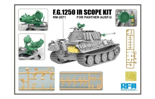 F.G.1250 IR Scope Kit For Panther Ausf.G 1:35 Rye Field Model 2071