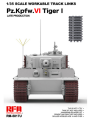 Zdjęcie główne produktu Workable track links for Tiger I late 1:35 Rye Field Model 5017U