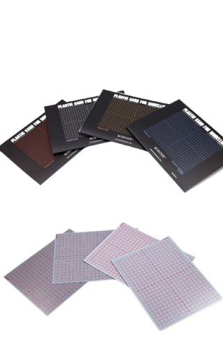 Plastic Card For Modelling 0.5mm (3 pcs.) Border Model BD0010-05
