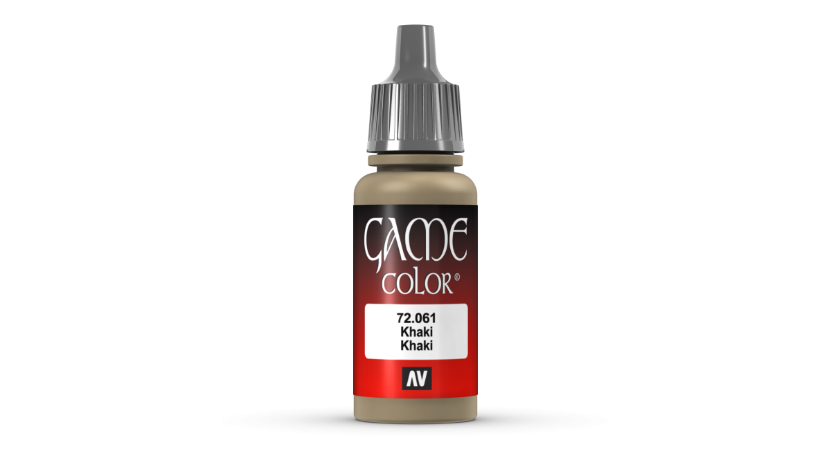 Zdjęcie dodatkowe produktu Vallejo 72061 Khaki Game Color Farba