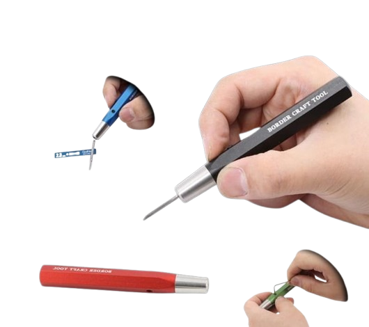 Zdjęcie dodatkowe produktu Metal Tool Handle (Green) Border Model BD0033-G