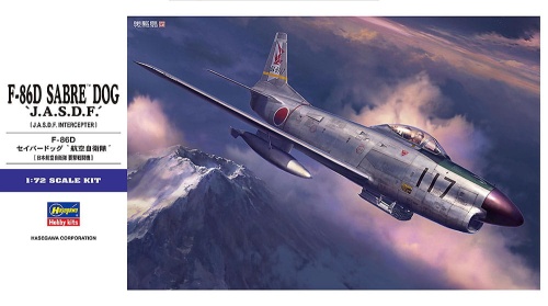 F-86D Sabre Dog JASDF 1:72 Hasegawa E49