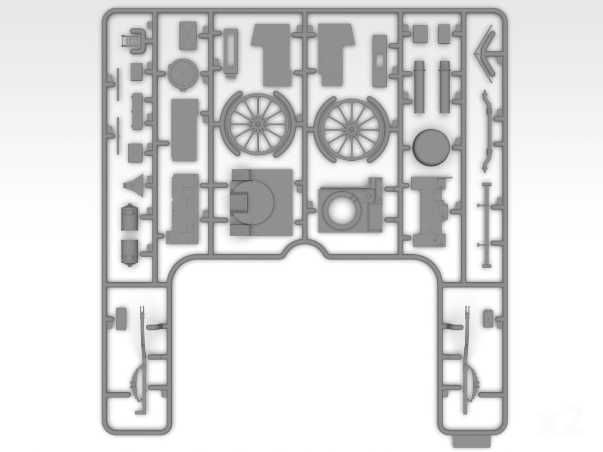 Zdjęcie dodatkowe produktu Feldkuche (WWII German Field Kitchen with Cooks) 1:35 ICM 35618